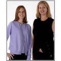 Cotton Fine Gauge Twinset Crew Neck Cardigan & Sleeveless Shell